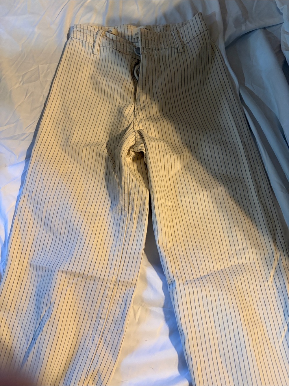 Universal Thread Beige Pinstriped Chinos